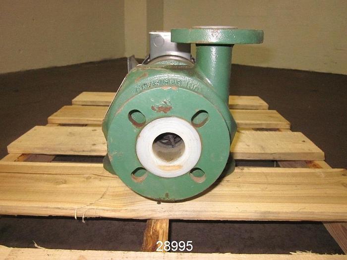 Used Ansimag Km1515aa Horizontal Centrifugal Magnetic Drive Pump -1.5x1x5 #28995