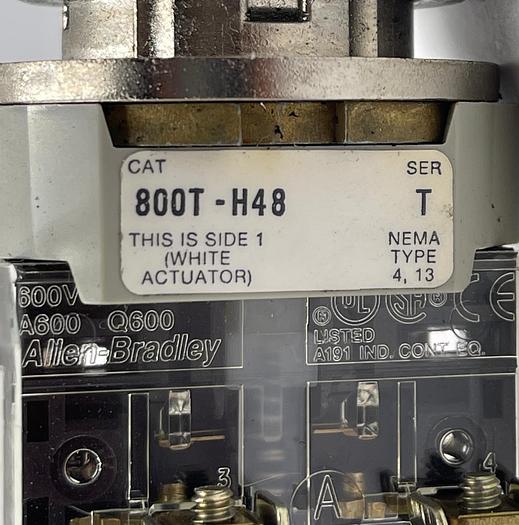 Used Allen-Bradley 800T-H48 Ser T