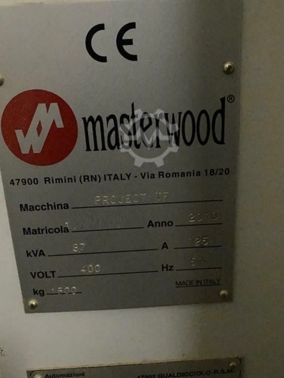 Usado 2010 MASTERWOOD Project TF 100