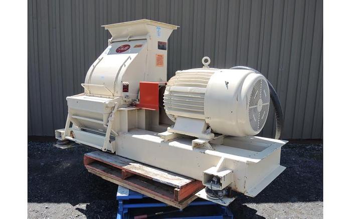 D'occasion USED SCHUTTE HAMMER MILL, FIXED HAMMERS, CARBON STEEL, 125 HP
