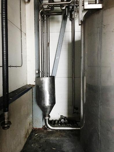 Used ANHYDRO – MVR – falling film vacuum evaporator unit