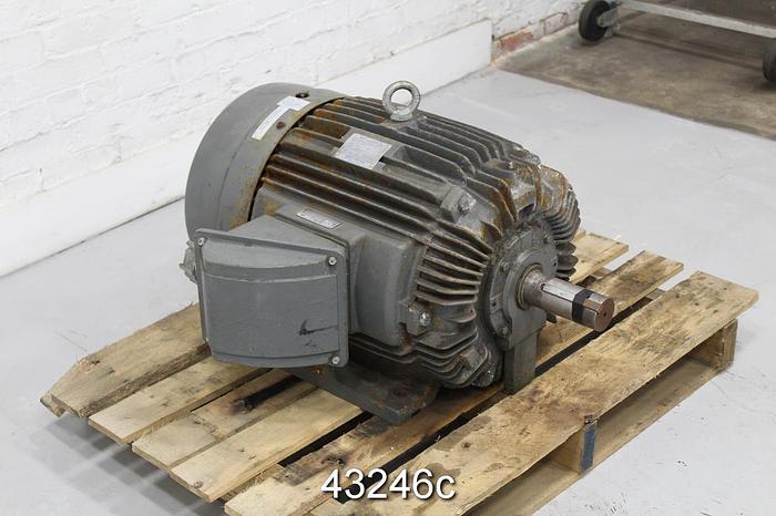 Used Westinghouse 40 Hp A/C Motor, 1765 Rpm, 230 Volts #43246