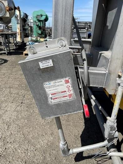 Used Fran Rica Stainless Steel Horizontal Tomato Pulp Storage Tank