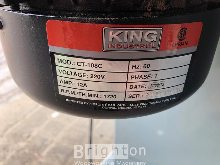 Used 2008 King CT-108C Used Edgesander