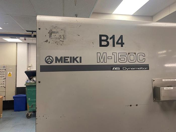 Used 2002 Meiki M-150C-AS-DM Injection Moulding Machine
