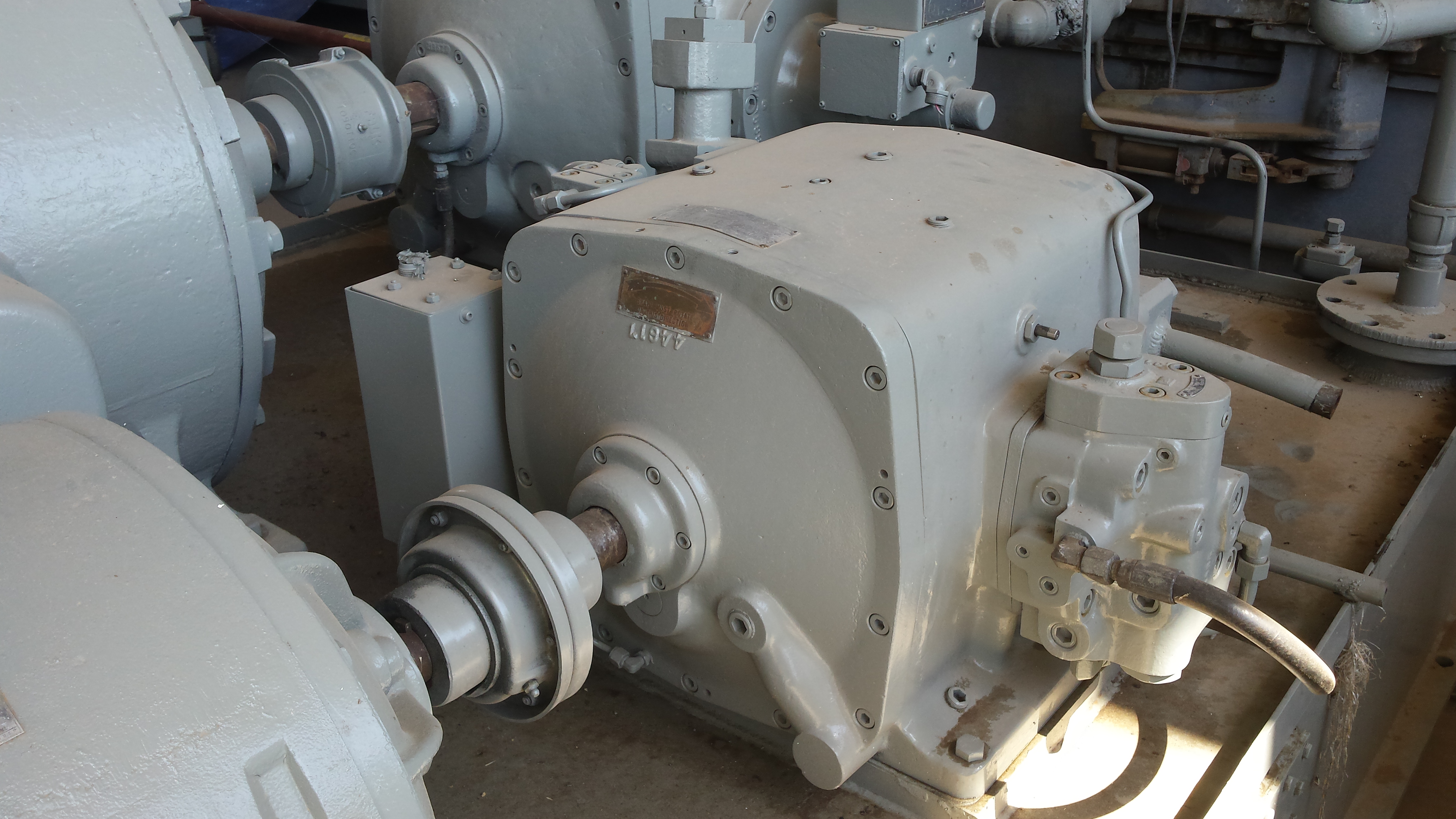 Used Used 160 HP Oilgear “D” Series Hydraulic Power Unit; With Reservoir