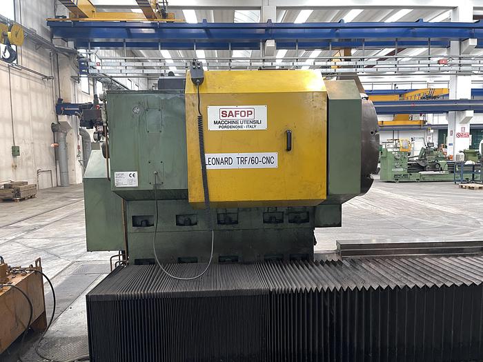 Installata Rettifica in Tondo Cnc SAFOP LEONARD TRF 60 CNC