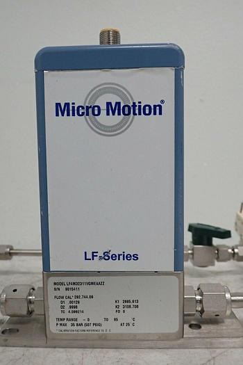 Used 2 Micro Motion LF Type 4X/IP65 Flow Meters LF3M32311VGMEAAZZ LF4M32311VGMEAAZZ