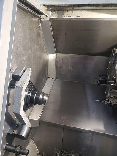 Used 2008 HAAS SL-20TB CNC Turning Center with Live Tooling Tailstock & Bar Feeder