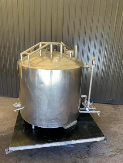 Used 360 Gallon Jacketed 304 SS Tank
