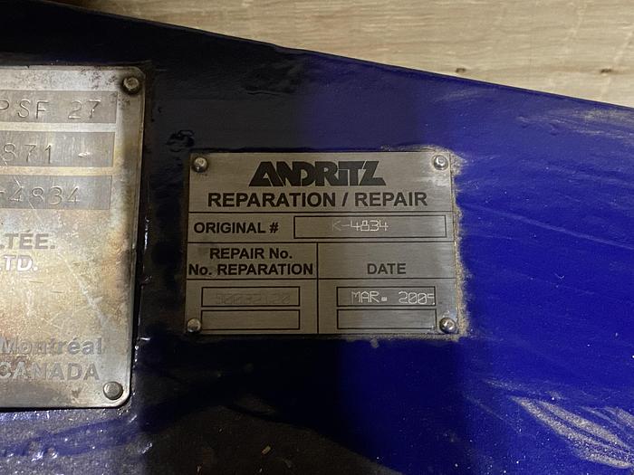 Refurbished Hymac PPSF27 Pulp Plus Screw Feeder #44638