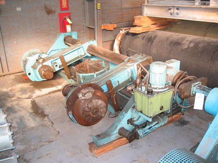 Used Bielomatic  Unwind Stands, 60" Unwind Dia, 60" Width, Shaftless Floor Pick Up #10655