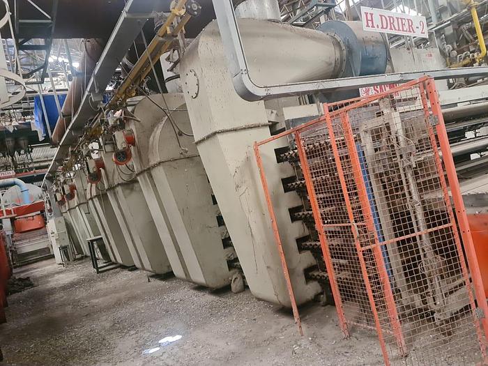 Ricondizionato Sacmi Horizontal 5 layers Dryer ECP 285/14,1, yom 2002