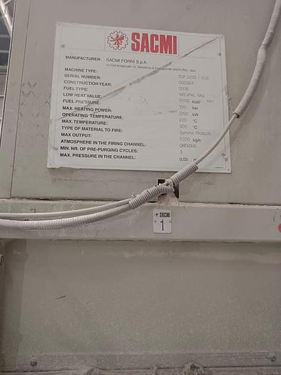 Ricondizionato Sacmi Horizontal 5 layers Dryer ECP 2850/22,6 yom 2008