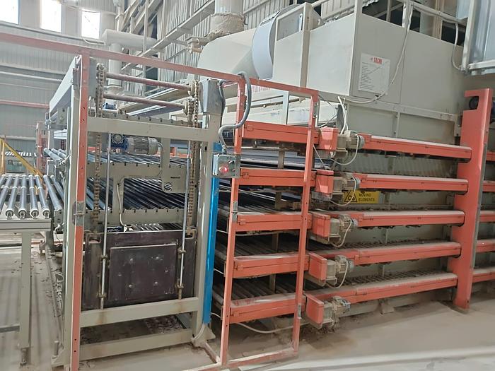 Ricondizionato Sacmi Horizontal 5 layers Dryer ECP 2850/22,6 yom 2008