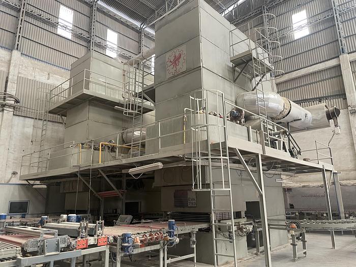 Ricondizionato VERTICAL DRYER SACMI EVA 793/993 FOR CERAMIC TILES