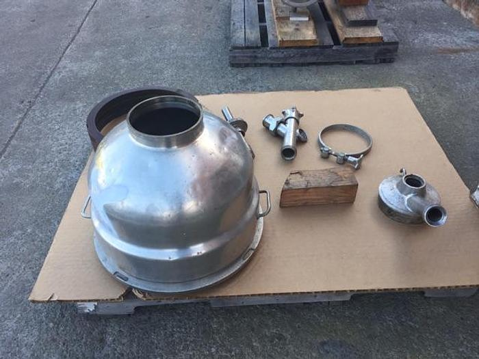 Used Centrifuge, Disc, Batch, Solid Wall, Westfalia, RN-9004, S/st #S202905