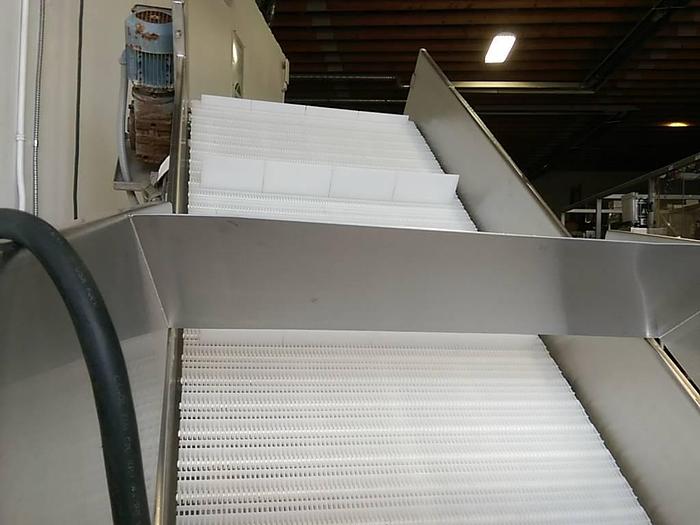 Used 7′ Incline Conveyor 26″ Wide