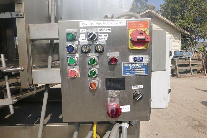 Used Cleaner, Air, Bottle, McBrady, Mdl 200 Rotary, Screw #S744136