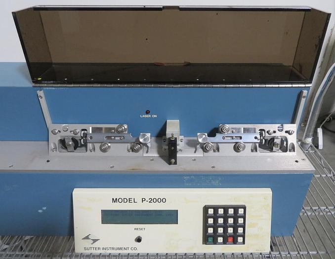 Used Sutter Instrument Co. P2000 LaserBased Quartz Pipette Puller...