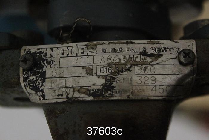 Used Neles Jamesbury 2" V-Ball Control Valve, R11LAOZDJJA #37603