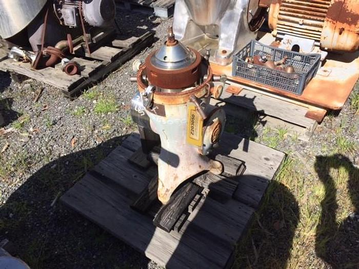 Used Centrifuge, Disc, Separator, Delaval, 224, S/st, Hermetical, #Z203050