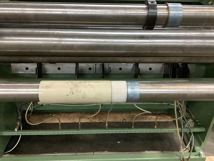 Used 42" WIDE ARROW DUPLEX SLITTER MODEL 325 WITH SCORE SLITTING - PENDING