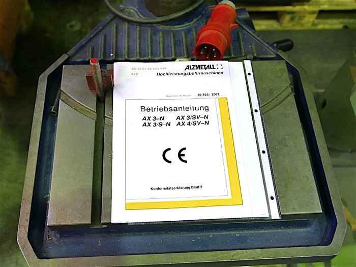 Used Column drilling machine Alzmetall AX 3 / S