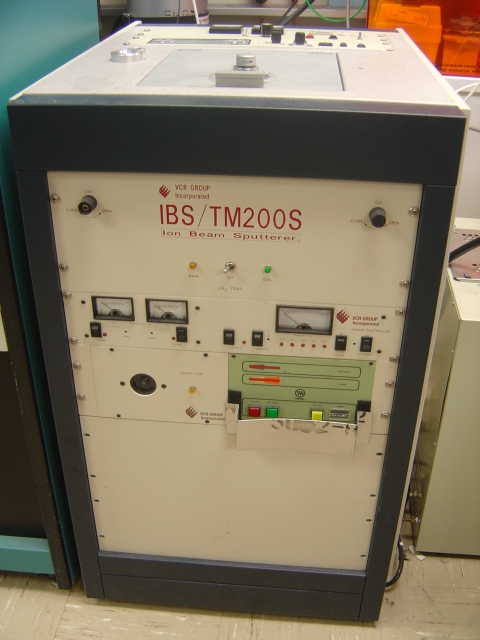 Used VCR Group  IBS TM200S Ion Beam Sputterer