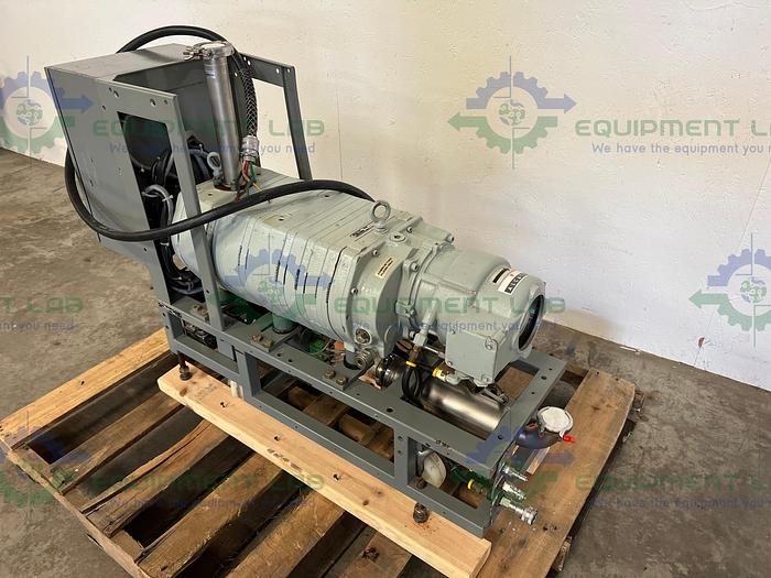 Used Alcatel  ADP 81 MD Dry Pump w/ Controller and Custom Electrical Wiring