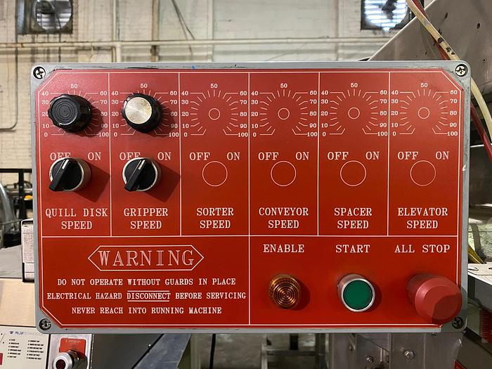 Used Packwest Auto 80 4 quill cap torquer Auto 80