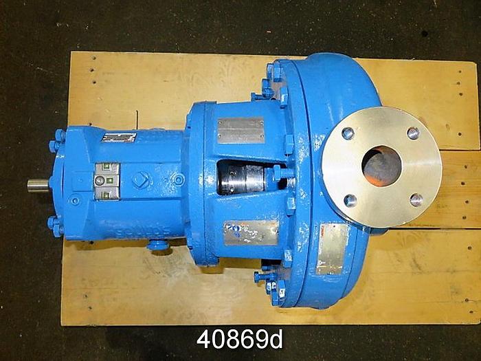 Used Goulds 3196 1.5x3x13 Pump, SS Casing, 5-Vane SS Impeller #40869