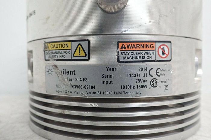 Used Agilent Technologies X3500-69104 TwisTorr 304 FS Vacuum Pump