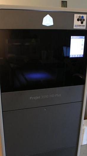 Used 3D Systems Pro Jet 3510HD Plus