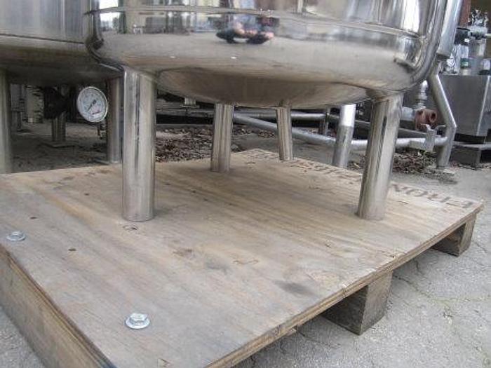 Used Reactor, 18 Gallon, 316L S/st, Precision, 15 PSI, Jkt #C738381