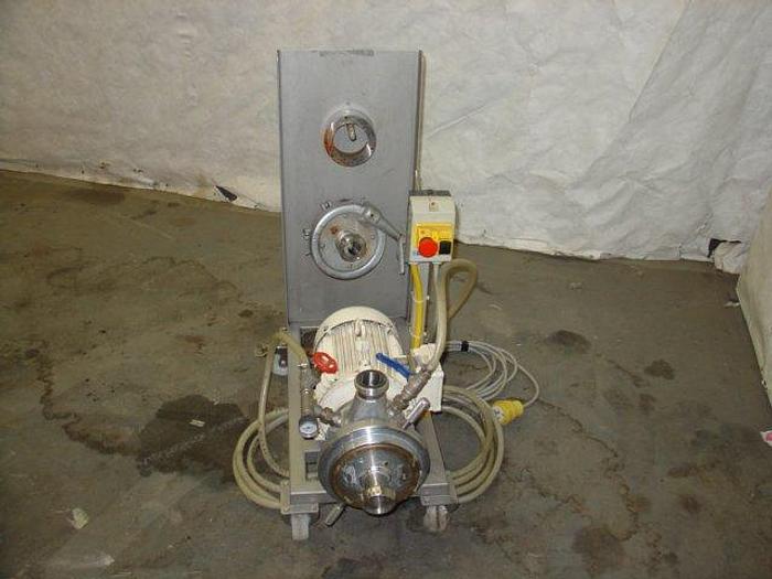 Used FrymaKoruma Toothed Colloid Mill; Md# MZ100, with parts