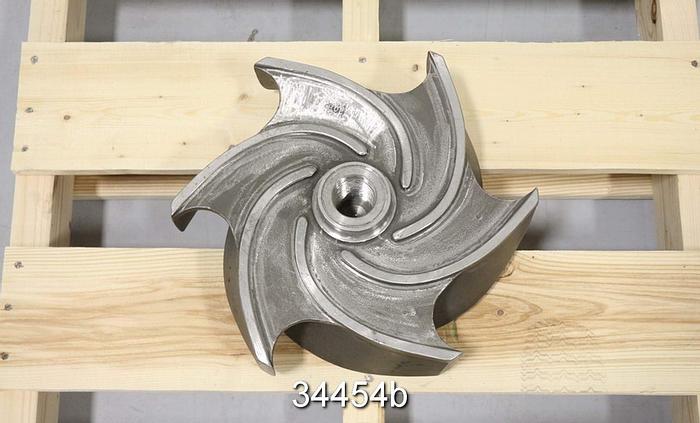 Unused Goulds 3196 XLT Impeller, 8x10x13, 6-Vane, 13" Diameter #34454