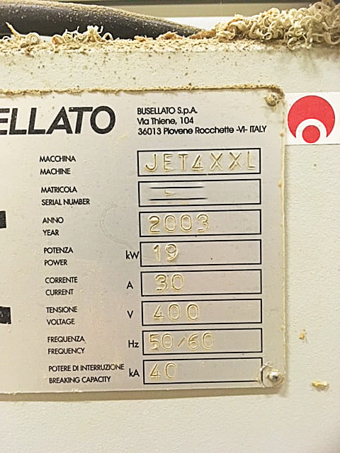 Used BUSELLATO JET 4 XXL - 2003