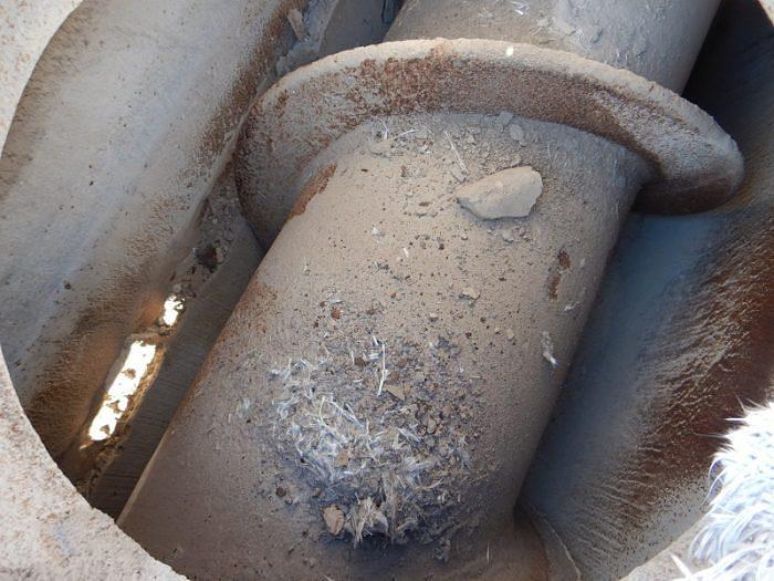 Used 24" x 32' AMF-BURNS SINGLE SCREW COOLING SCREW - C/S