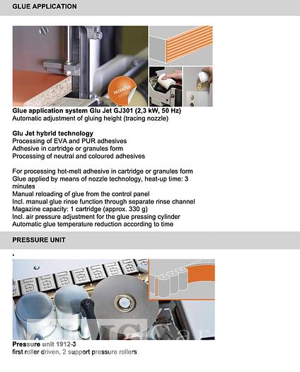 Used 2019 Holz-her Streamer 1052 Edgebander