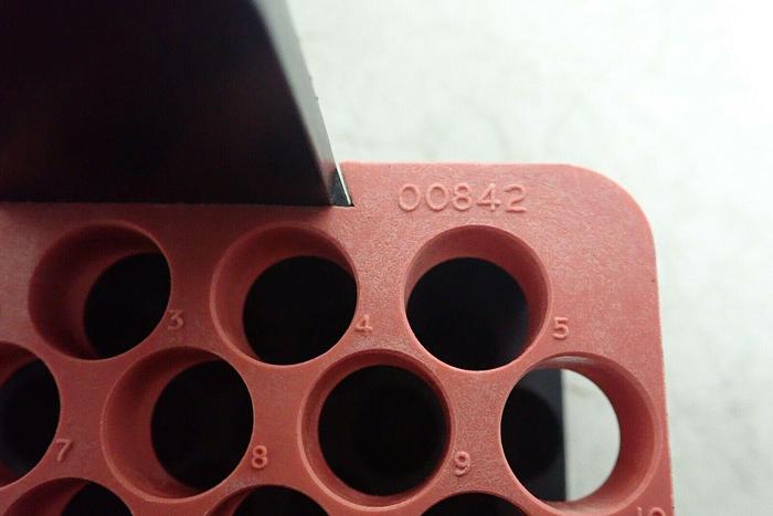 Used Lot of 4 Sorvall 00830 00842 Centrifuge Swing Rotor Bucket Inserts