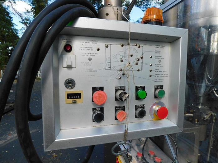 Used COMADIS C 100 S METAL TUBE FILLER