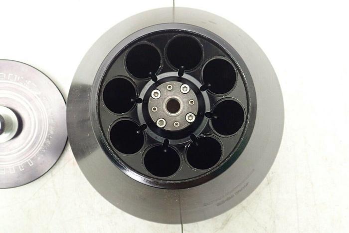 Used Sorvall SS-34 8-Place Fixed Angle Rotor with Lid