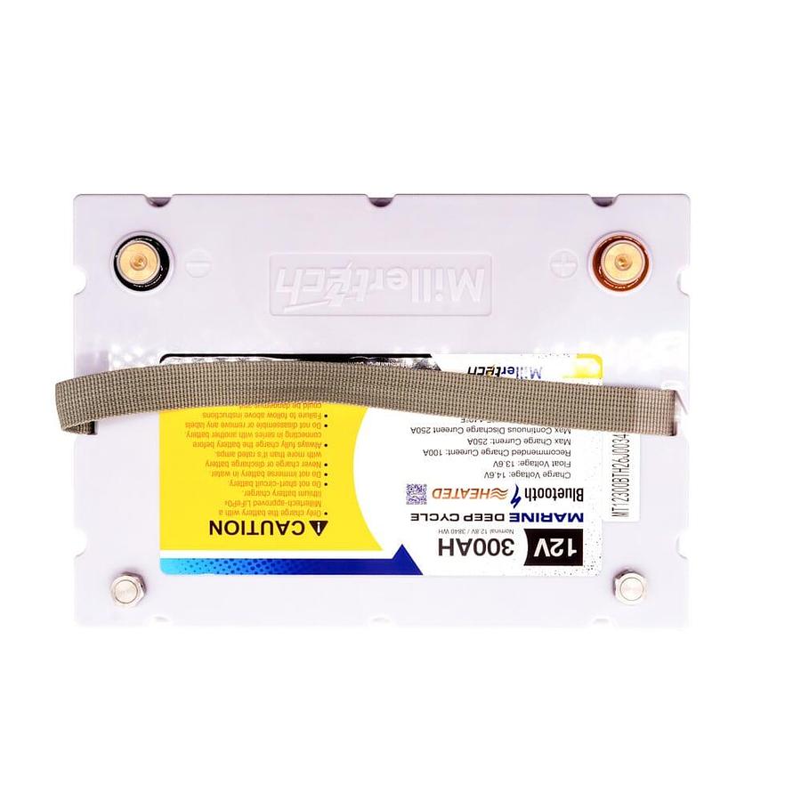 12V 300Ah Lithium Battery – Sports Series (Bluetooth W\Heater) (Model#12300-BTH)
