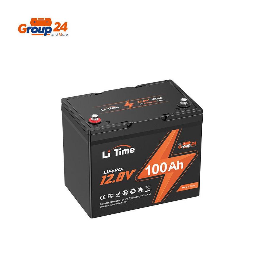 12V 100Ah Group 24 Smart