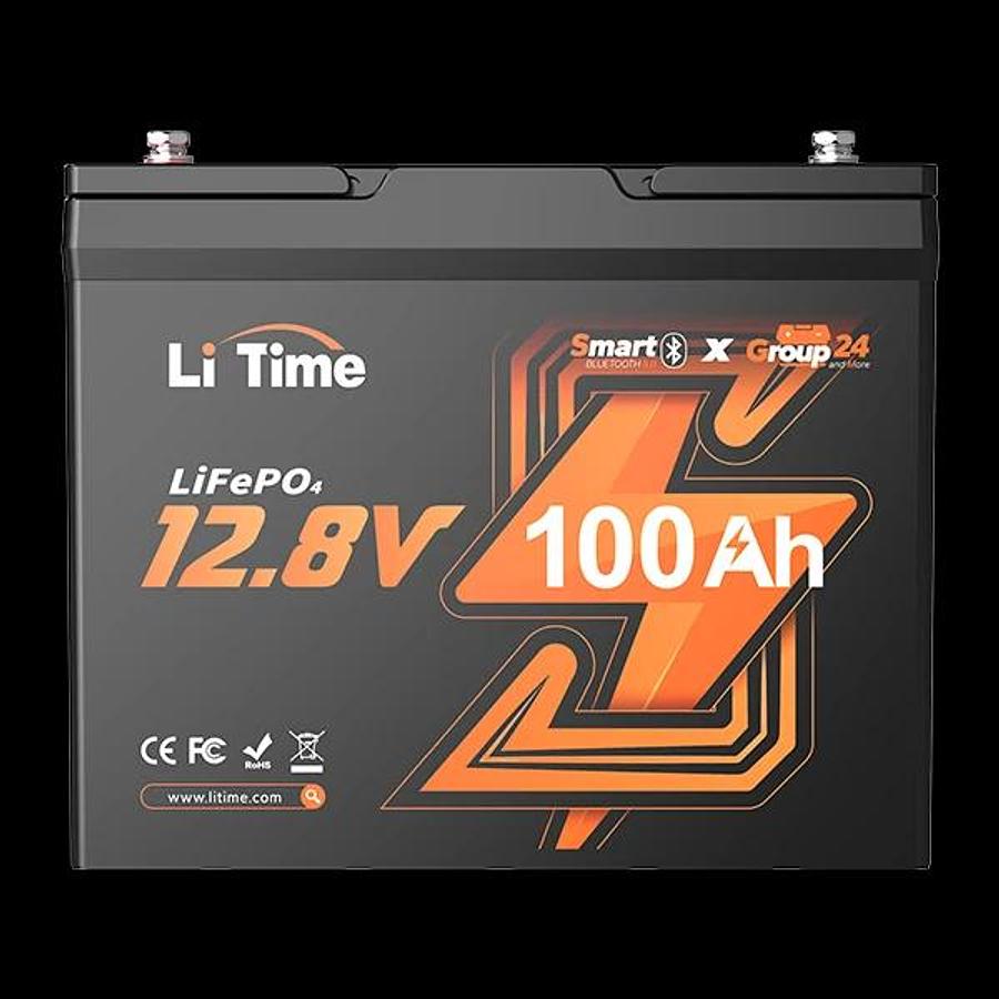 12V 100Ah Group 24 Smart