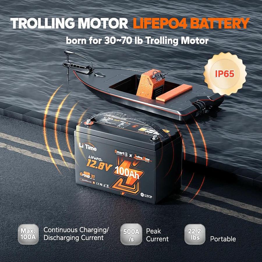 12V 100Ah TM Smart