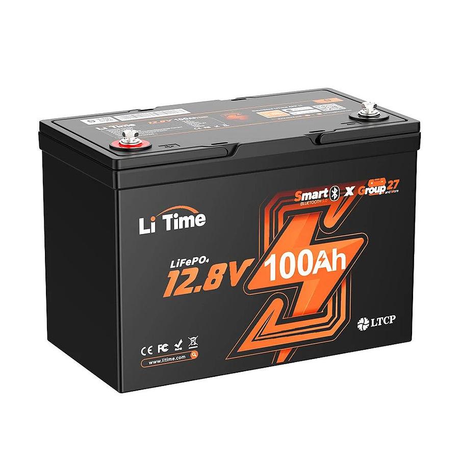 12V 100Ah Group 24 Smart
