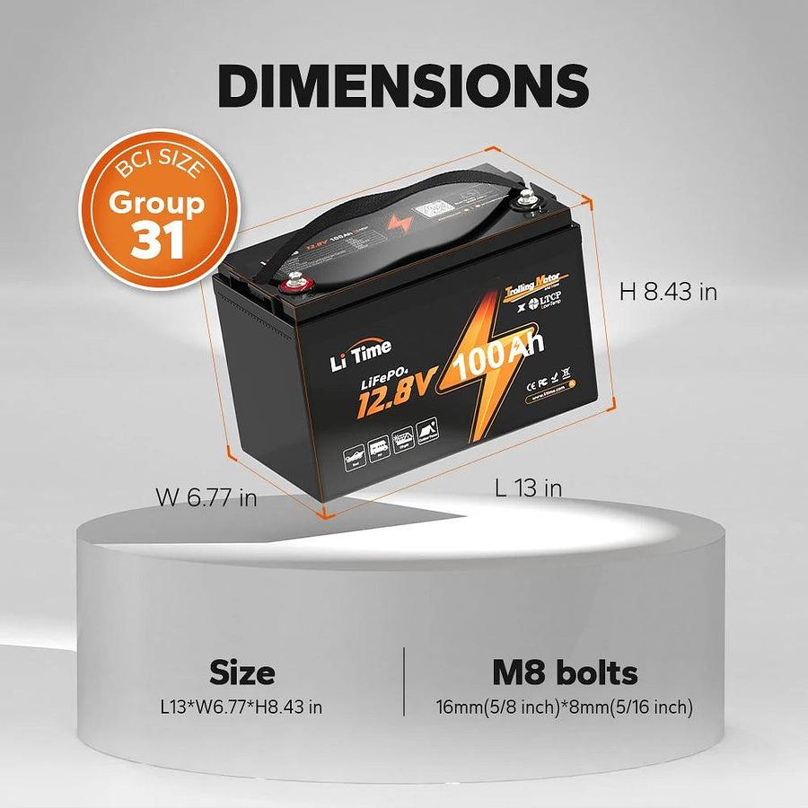 12V 100Ah TM