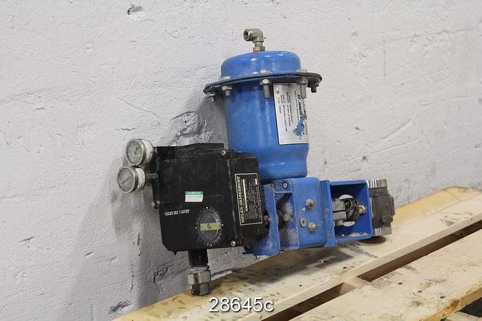 Used Neles Jamesbury C015R11LB01CJJA 1" V-Ball Control Valve #28645